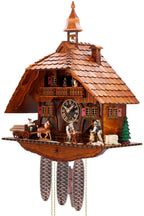 Kuckucksuhr Sägewerk von Anton Schneider – Seitenansicht rechts