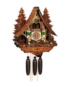 Cuckoo clock Bärenuhr by Anton Schneider, front view